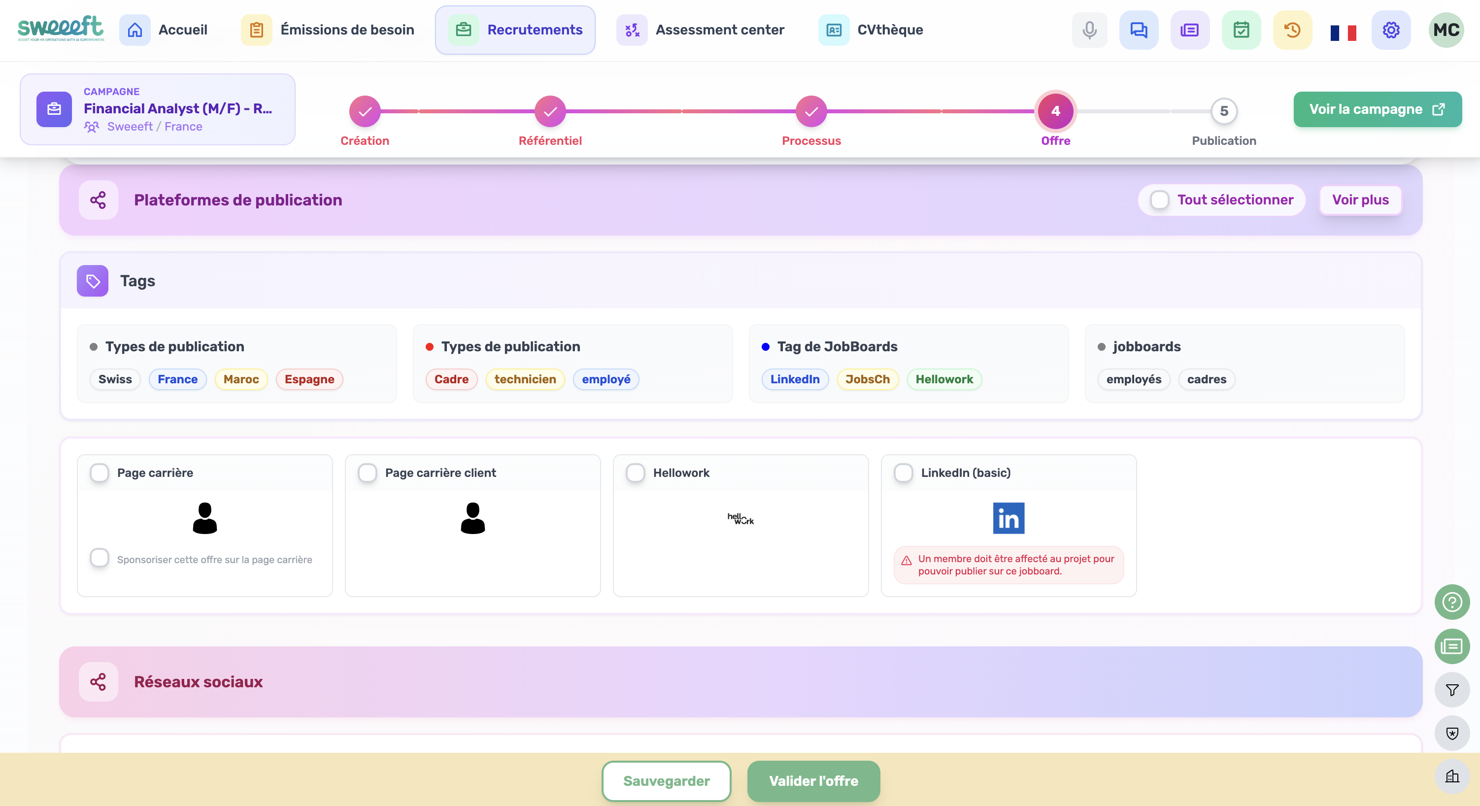 Multi-posting intelligent — Plateformes de publication et réseaux sociaux